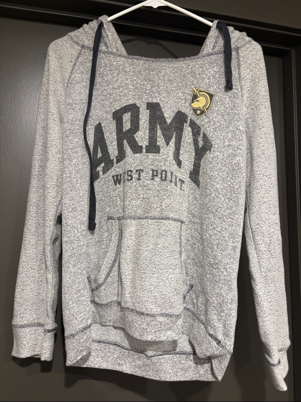 Army West Point Gray Hooded Sweatshirt